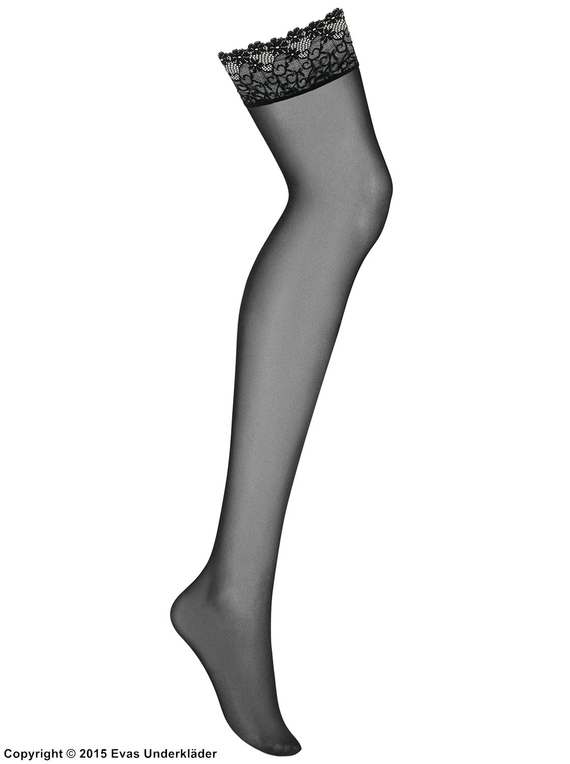 Sensuella stockings med elegant spetskant
